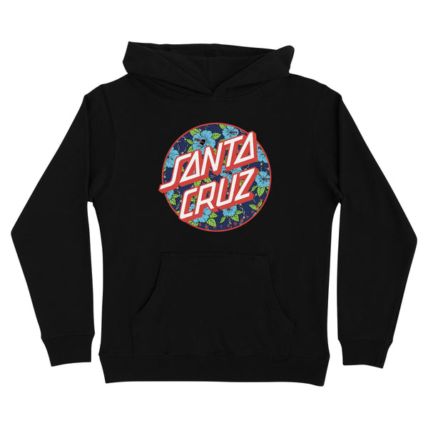 santa cruz skateboards Screaming Hibiscus Dot Youth Santa Cruz Hoodie
