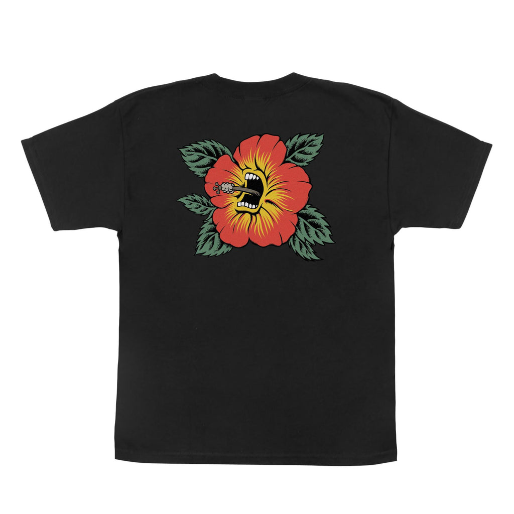 Santa Cruz Skateboards Screaming Hibiscus Youth Santa Cruz T-Shirt