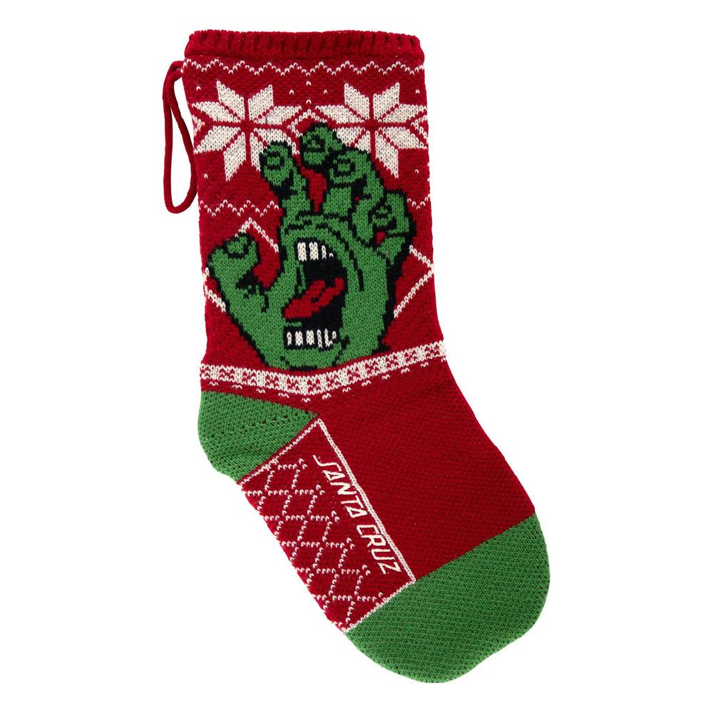 Santa Cruz Skateboards Screaming Santa Cruz Xmas Stocking