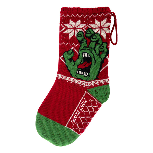 santa cruz skateboards Screaming Santa Cruz Xmas Stocking