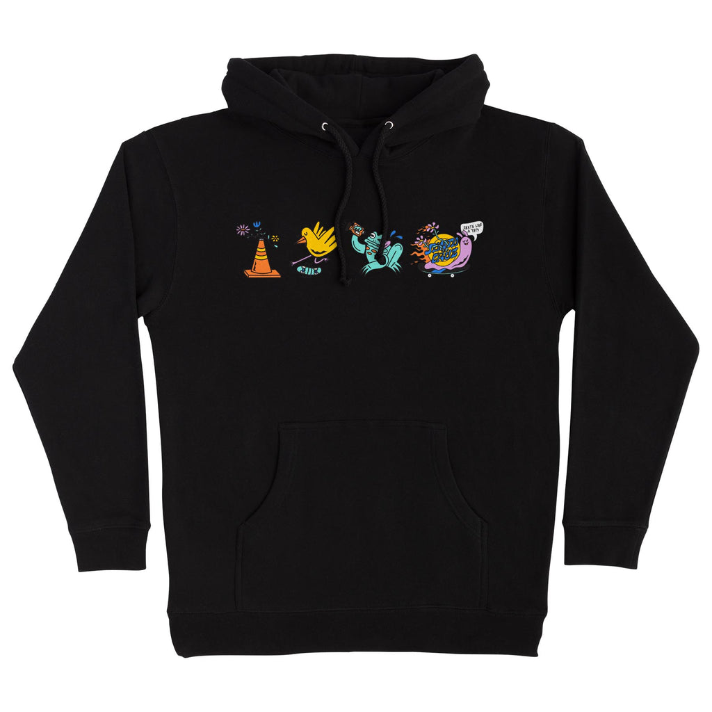 Santa Cruz Skateboards Skate Like A Girl Unisex Santa Cruz Hoodie