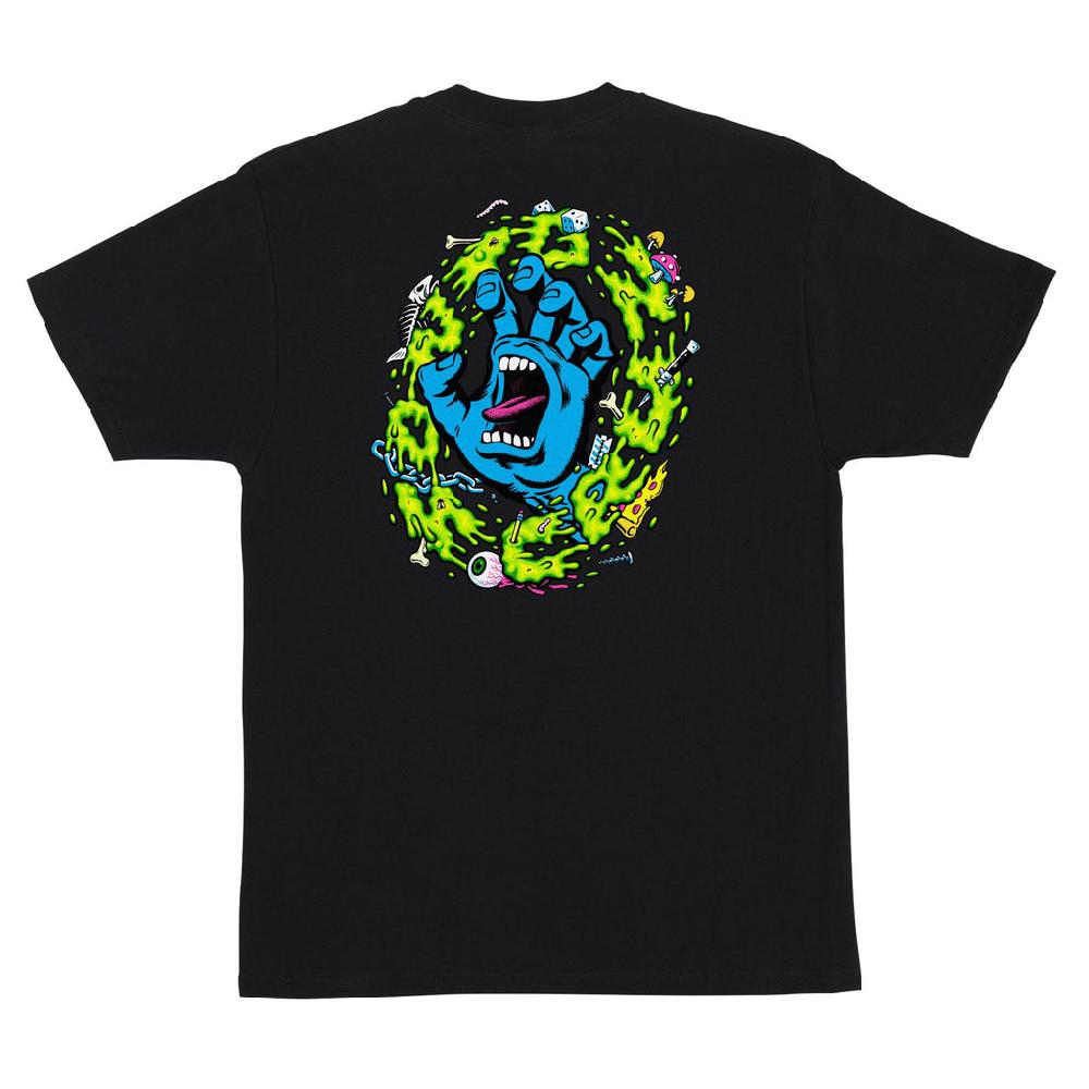 Santa Cruz Skateboards Slime Scream Mens Santa Cruz T-Shirt