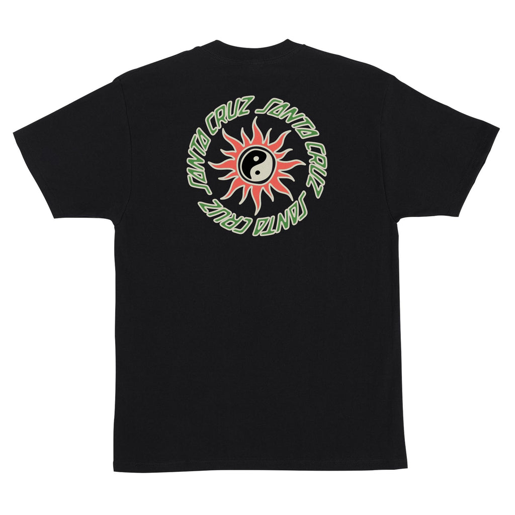 Santa Cruz Skateboards Sol Spiral Mens Santa Cruz T-Shirt