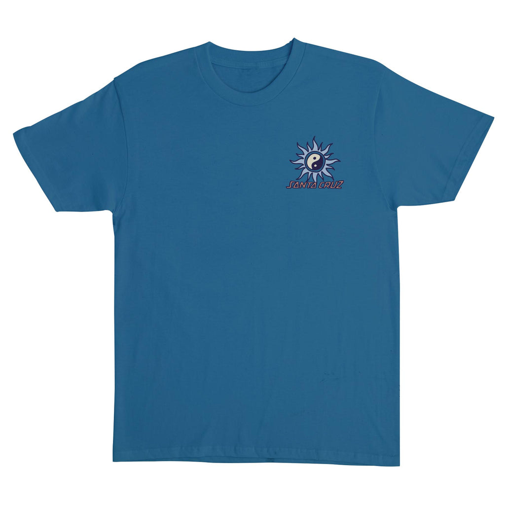 Santa Cruz Skateboards Sol Spiral Mens Santa Cruz T-Shirt