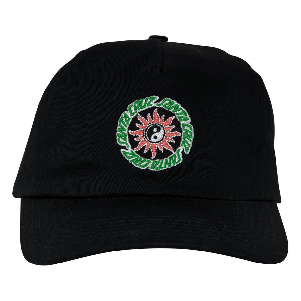 Santa Cruz Skateboards Sol Spiral Santa Cruz Snapback Hat