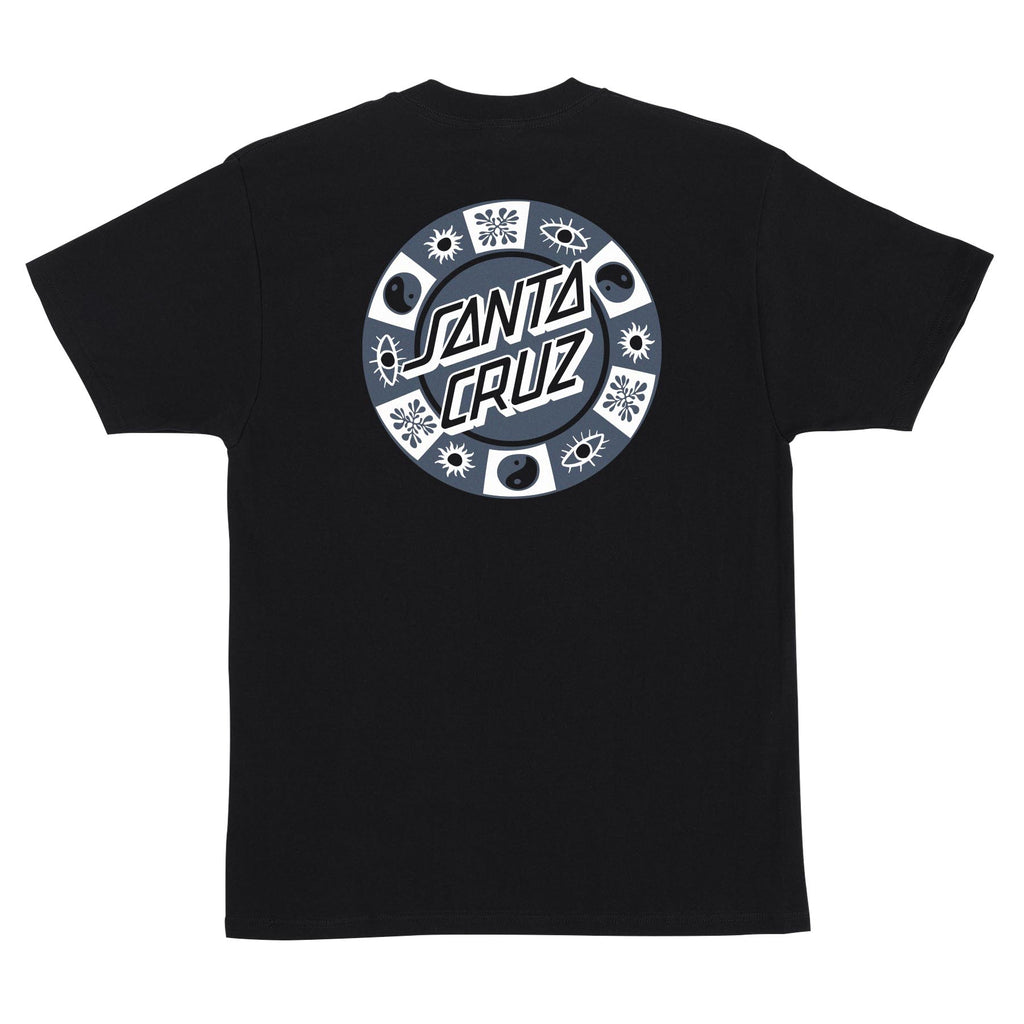 Santa Cruz Skateboards Strange Check Dot Mens Santa Cruz T-Shirt