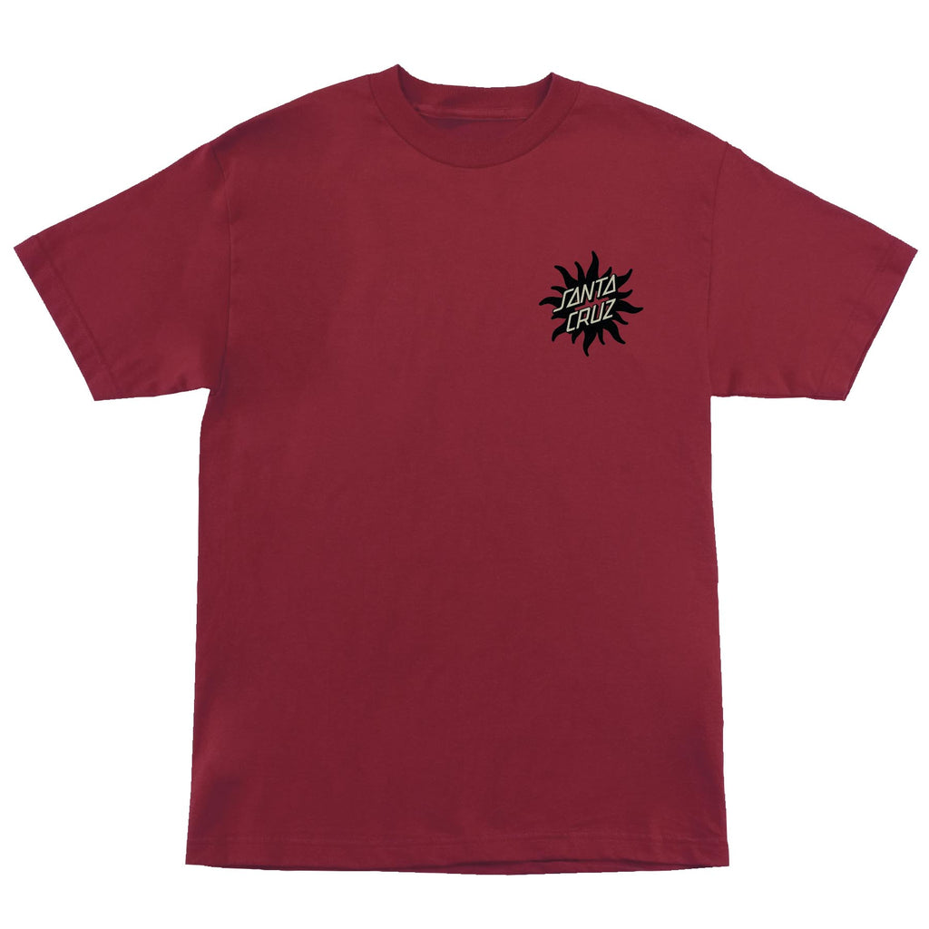 Santa Cruz Skateboards Strange Check Dot Mens Santa Cruz T-Shirt