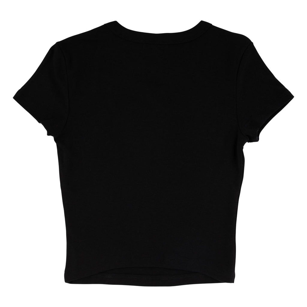 Santa Cruz Skateboards Strange Heart Womens Santa Cruz Crop T-Shirt