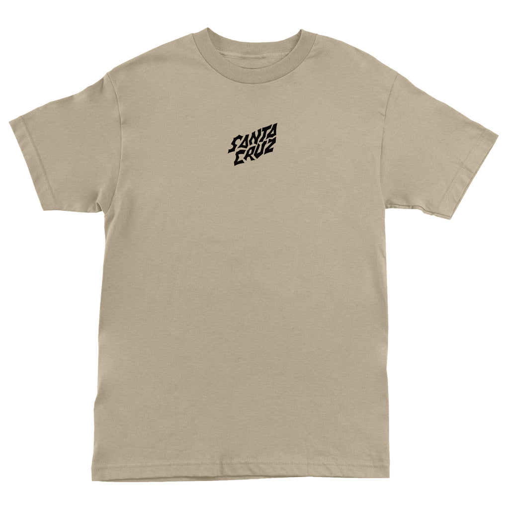 Santa Cruz Skateboards Stranger Things Screaming Lights Mens Santa Cruz T-Shirt