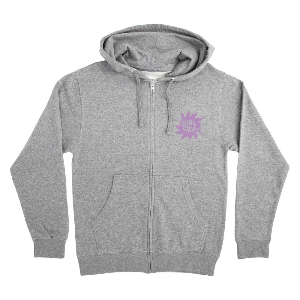 Santa Cruz Skateboards Sun Daze Womens Santa Cruz Zip Hoodie