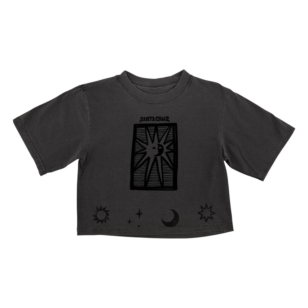 Santa Cruz Skateboards Sun Stamp Front Womens Santa Cruz T-Shirt