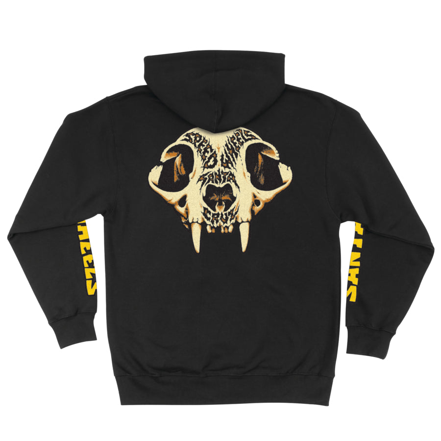 Santa Cruz Skateboards SW Skull Zip Hoodie Santa Cruz Unisex Sweatshirt