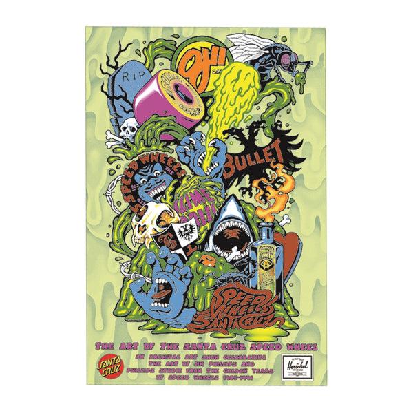 santa cruz skateboards The Art Of Speed Wheels Show Santa Cruz Poster (25 Pack)