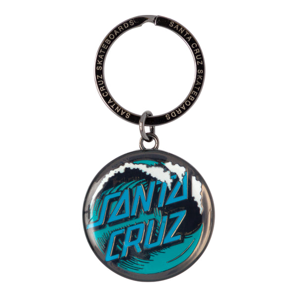santa cruz skateboards Wave Dot Key Chain Santa Cruz