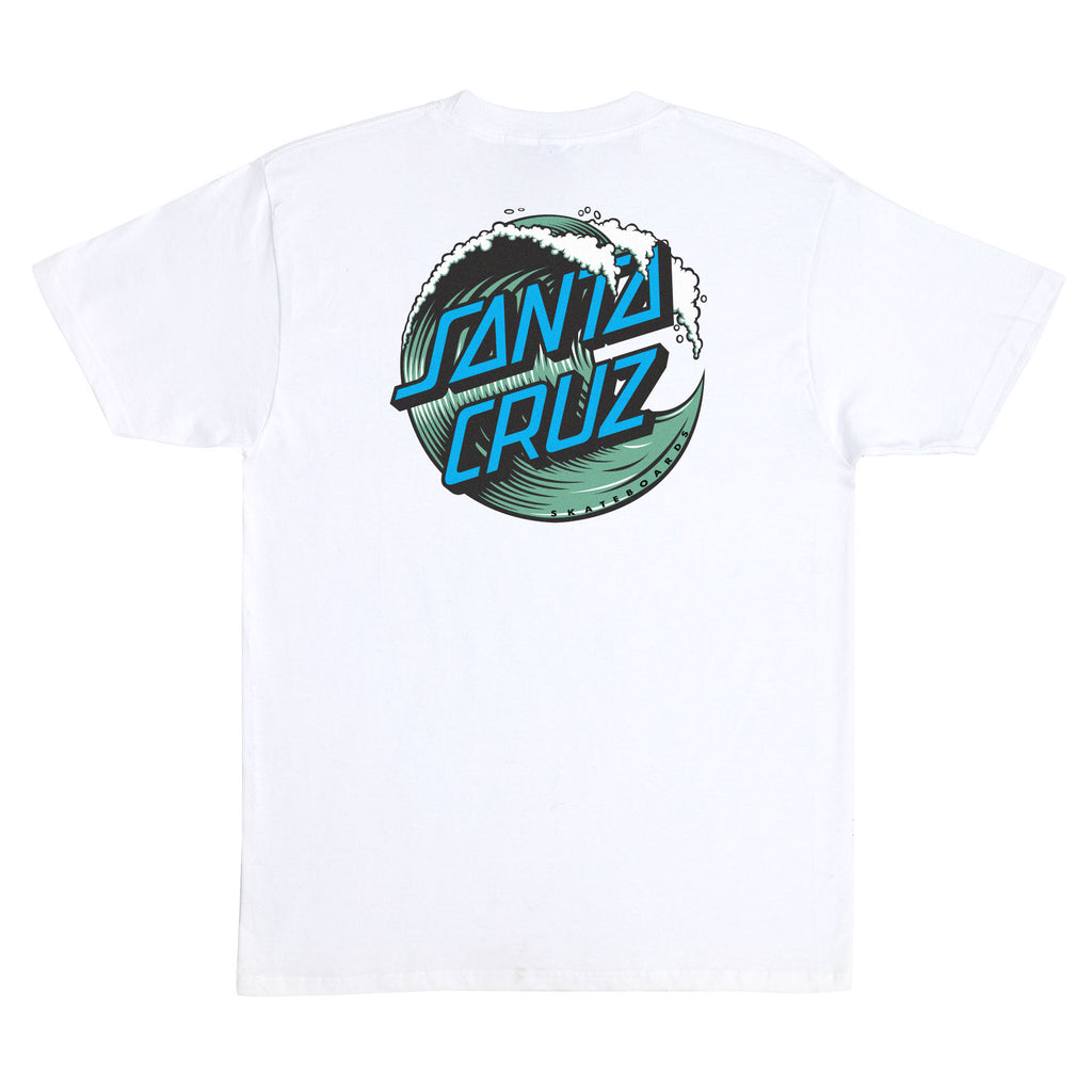 Santa Cruz Skateboards Wave Dot Mens Santa Cruz T-Shirt
