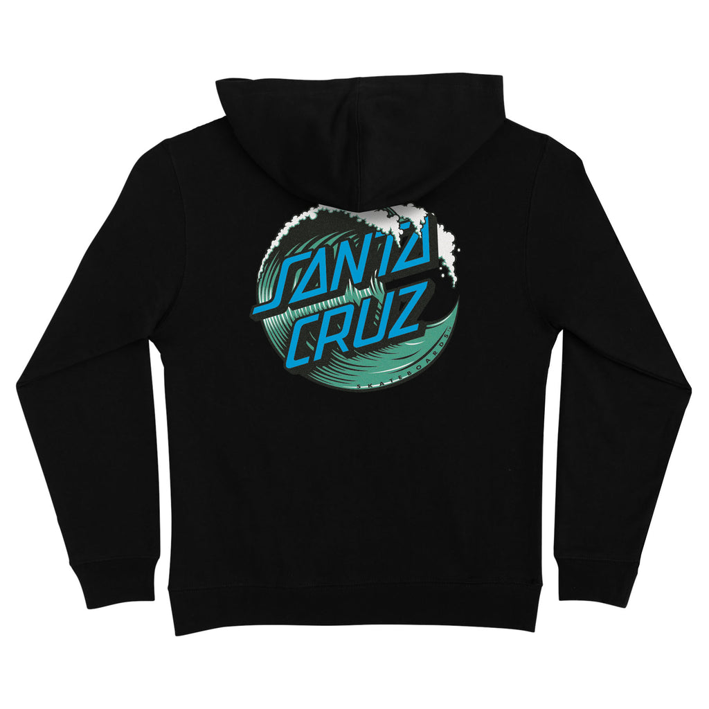 Santa Cruz Skateboards Wave Dot Youth Santa Cruz Hoodie