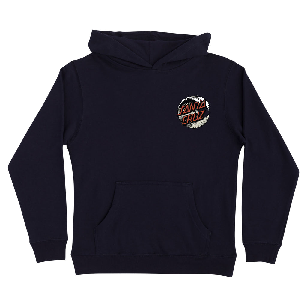 Santa Cruz Skateboards Wave Dot Youth Santa Cruz Hoodie