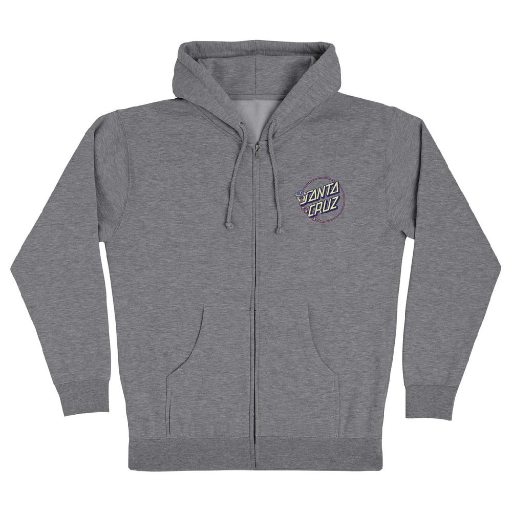 Santa Cruz Skateboards Winkowski Dope Planet 2 Mens Santa Cruz Zip Hoodie