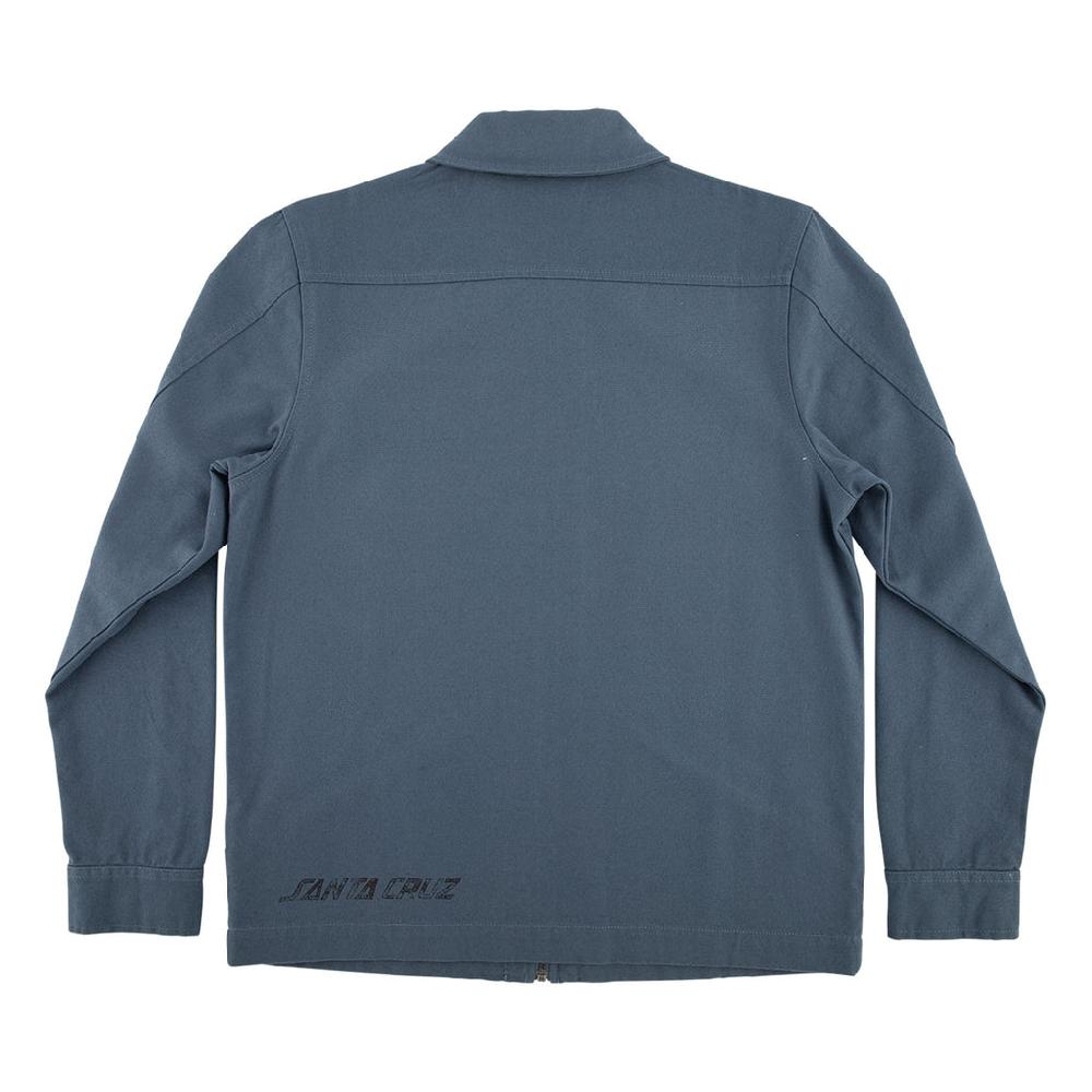 Santa Cruz Skateboards Woodcut Classic Mens Santa Cruz Work Jacket