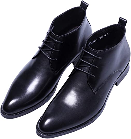 Santimon Men's Classic Chukka Boots Pointed Toe Ankle
