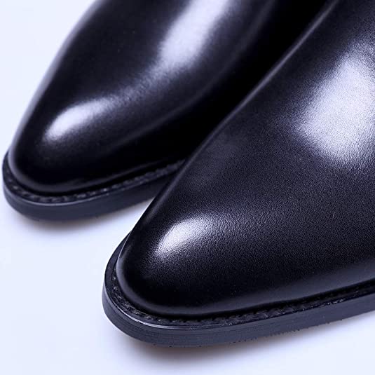 Santimon Men's Classic Chukka Boots Pointed Toe Ankle