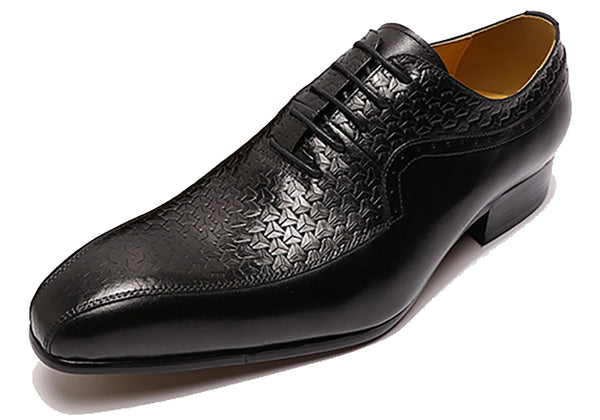Santimon Men's Dress Fashion Novelty Carve Brogues Oxfords