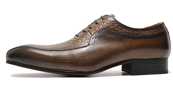 Santimon Men's Dress Fashion Novelty Carve Brogues Oxfords