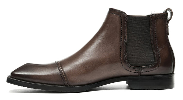 Santimon Men's Fashion Classic Formal Chelsea Boots