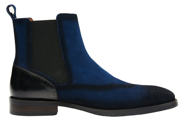 Santimon Men's Fashion Dress Formal Brogues Chelsea Boot