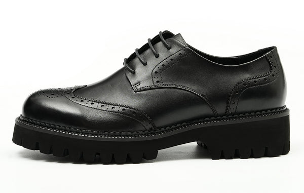 Santimon Men's Fashion Dress Wingtips Brogues Derby