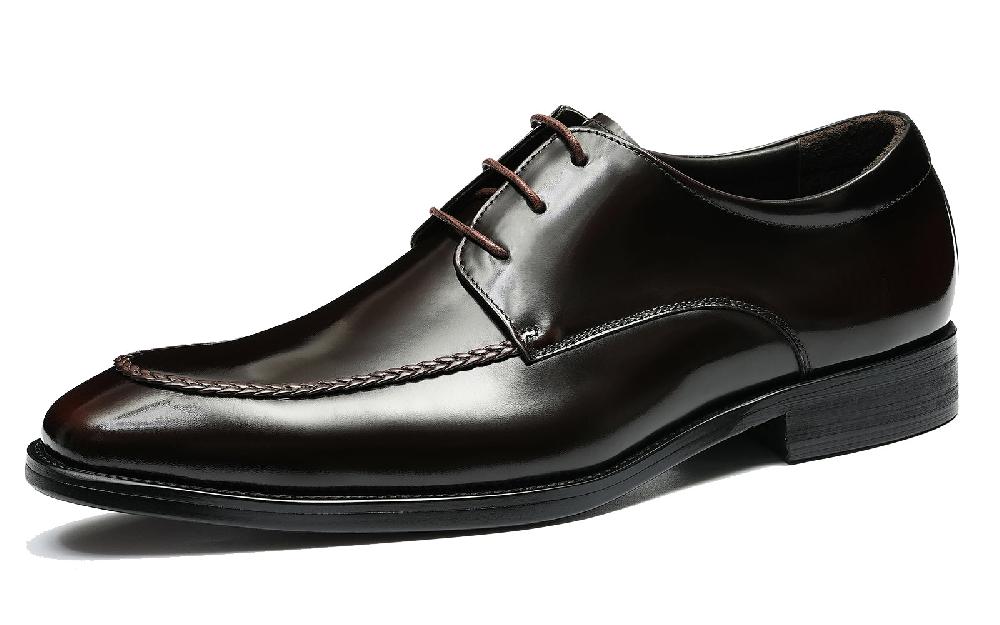 santimon Men's Fashion Pionted Toe Dress Formal Derby