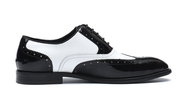 Santimon Men's Genuine Leather Dress Brogues Oxfords