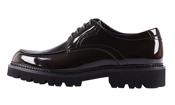 Santimon Men's Handmade Dress Plain Toe Brogues Derby