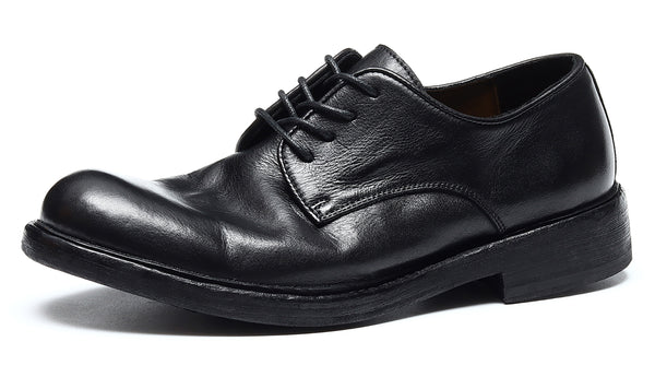Santimon Men's Handmade Genuine Leather Formal Derby