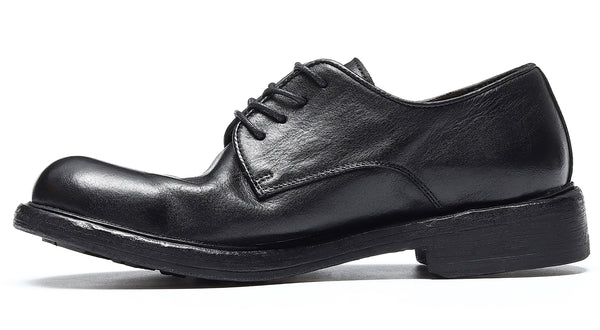 Santimon Men's Handmade Genuine Leather Formal Derby