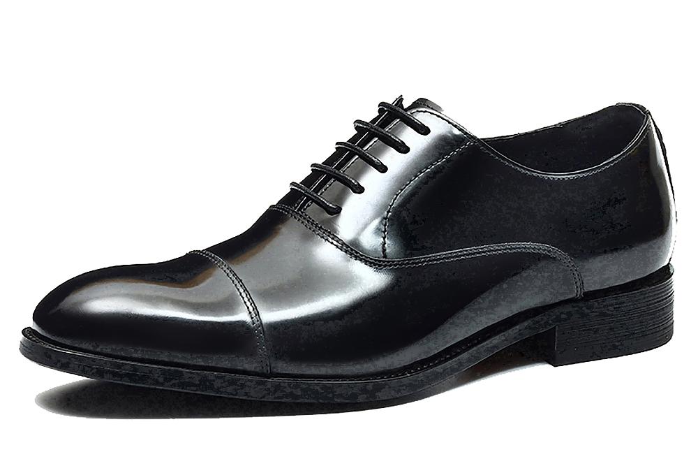 santimon Men's Leather Tuxedo Shoes Formal Dress Oxford