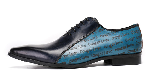 Santimon Men's Oxfords Formal Dress Leather Tuxedo Shoes