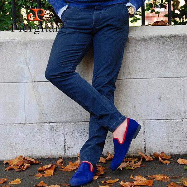 Santimon Mens Loafers Business Casual Slip On Shoes