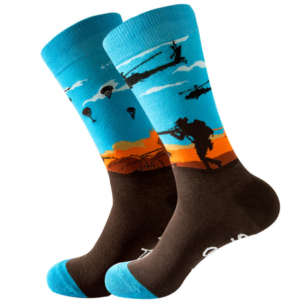 Santimon Army Themed Socks 1 Pair Set