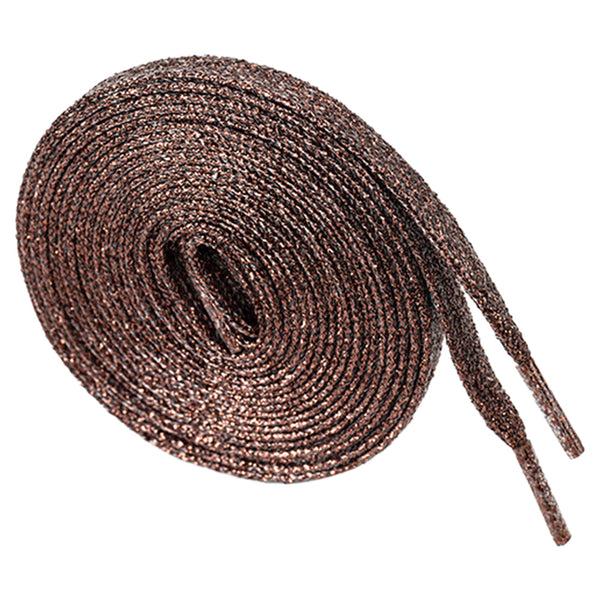 Santimon Glitter Flat Shoelaces - 1 Pair Pack BLX-01