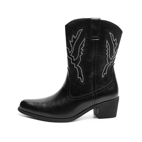 Santimon High Heel Cowboy Boots For Men