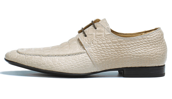 Santimon Men's Alligator Formal Dress Derby