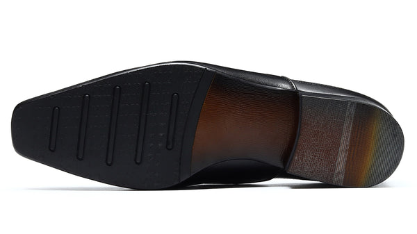 Santimon Men's Brogues Dazling Mules Slipper Shoes