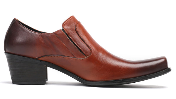 Santimon Men's Buckle Penny Loafers Opera Pumps