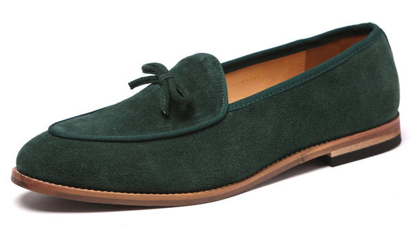 Santimon Men's Casual Bow Loafers Flats