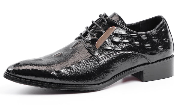 Santimon Men's Casual Business Derby Shoes