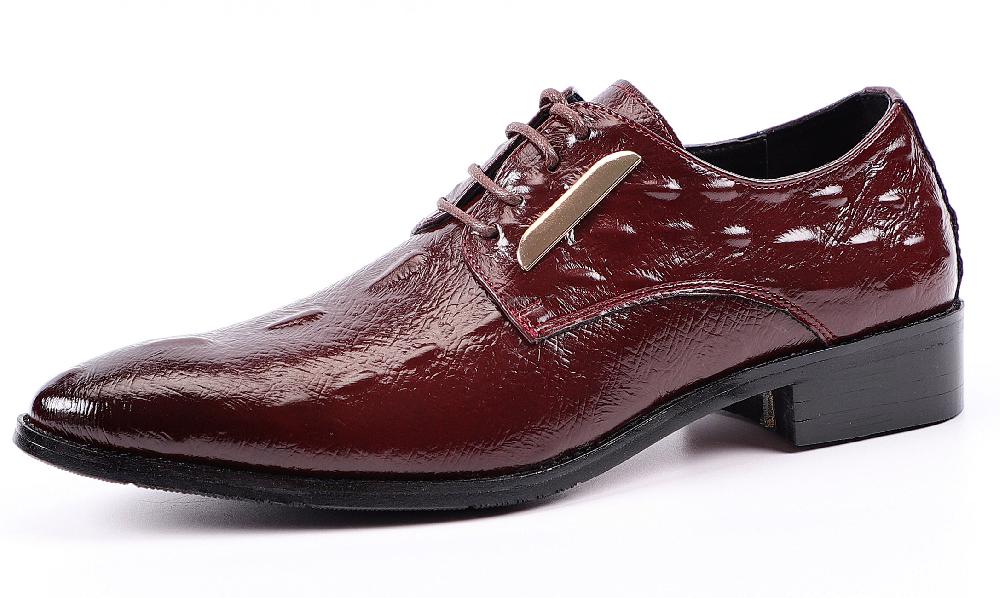 santimon Men's Casual Business Derby Shoes