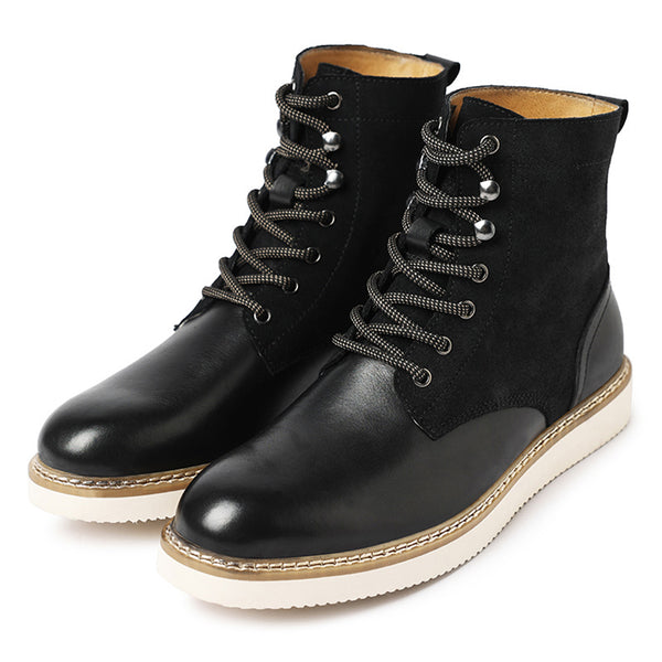 Santimon Men's Casual Dress Boots Foam Sole