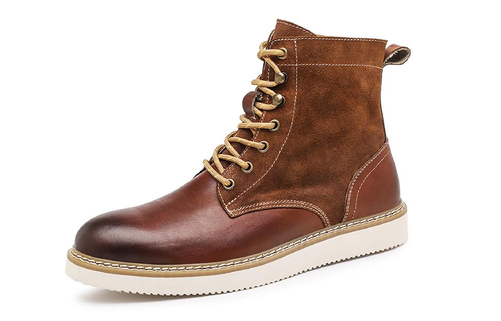 santimon Men's Casual Dress Boots Foam Sole