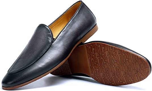 Santimon Men's Casual Loafers Plain Lightweight